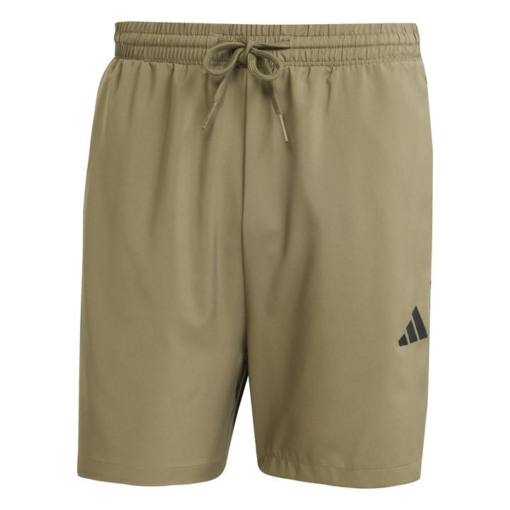 Adidas Men's Green Essentials 3-Stripes Shorts in Size XL, Sports Direct
