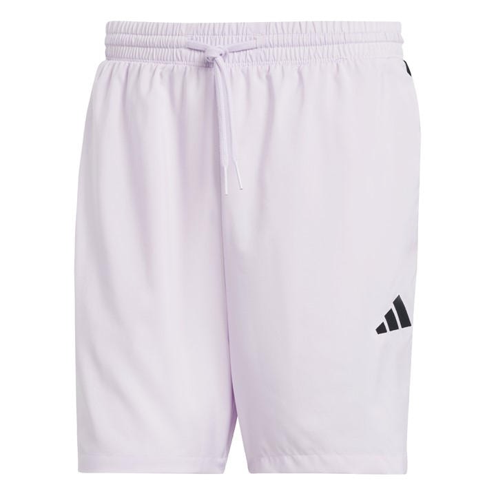 Adidas Men's Purple Essentials 3-Stripes Shorts in Size L, Sports Direct