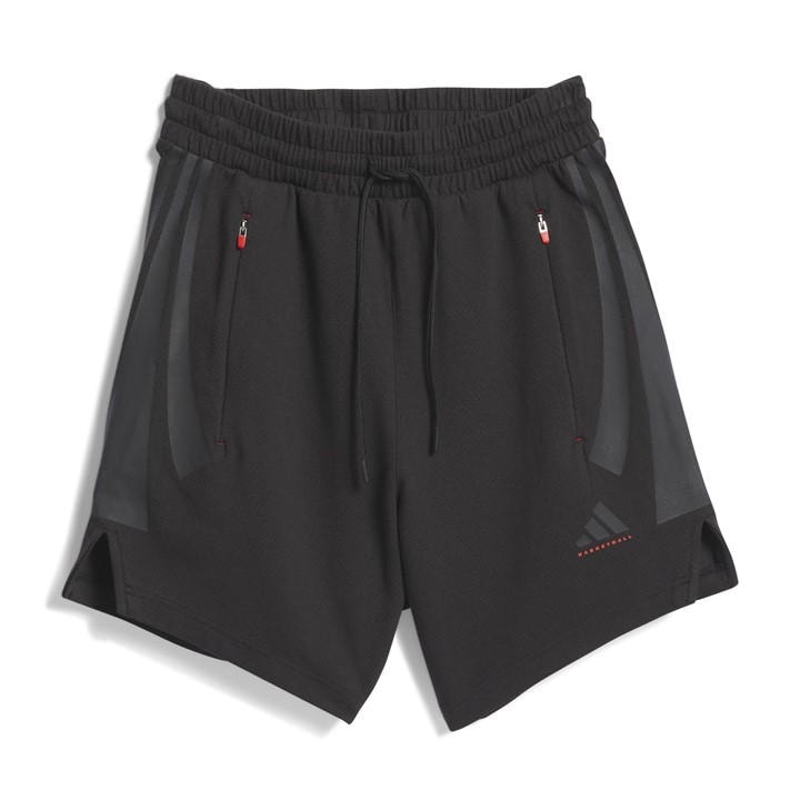 Adidas Men's Black Basketball Spacer Shorts  in Size XS, Sports Direct