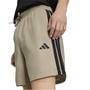 W.Cargo/Black - adidas - Essential 3-Stripes Chelsea Mens Shorts