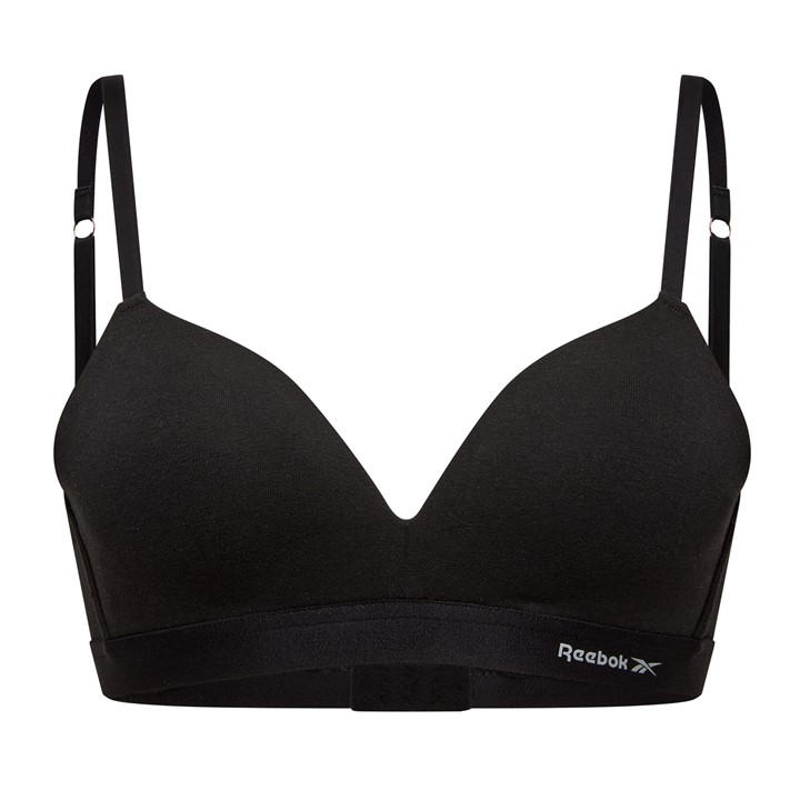 Reebok Women's Black Moulded Bra Amy in Size 14, Sports Direct