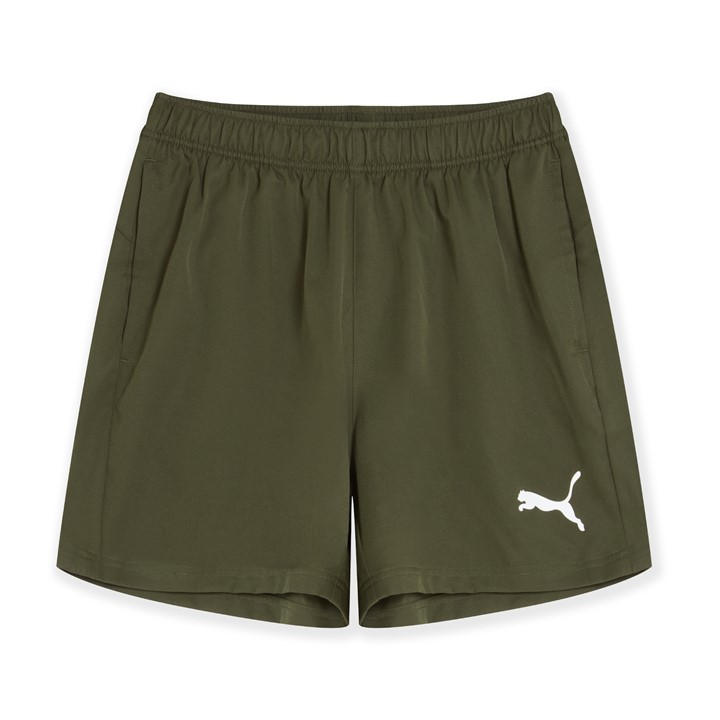Puma Men's Green Active Woven Shorts Tracksuit in Size XS, Sports Direct