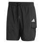Black/White - adidas - Essentials Small Logo Mens Cargo Chelsea Shorts