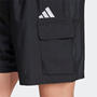 Black/White - adidas - Essentials Small Logo Mens Cargo Chelsea Shorts
