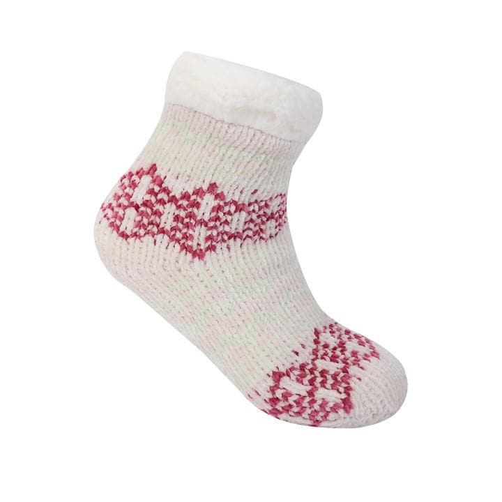 Firetrap Women's Blue Knitted Crew Socks in Size 4 -8, Sports Direct