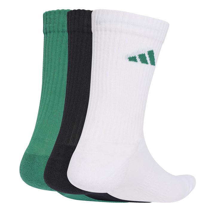 Adidas   3-Pack Crew Socks  in Size 6.5 - 8, Sports Direct