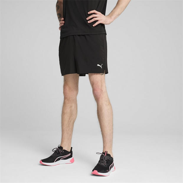 Puma Black - Puma - Puma M Tad Essentials 5 Woven Short Tracksuit Mens