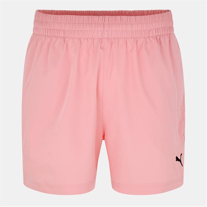 Puma Men' Pink Essential Woven Tracksuit Shorts in Size S, Sports Direct