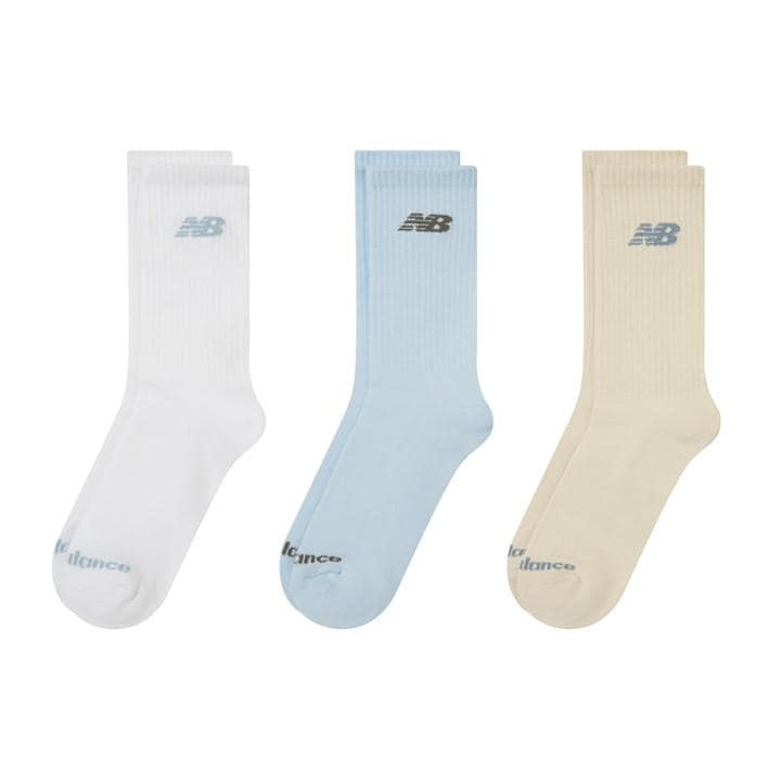 New Balance   Everyday Crew Socks 3-Pack  in Size 2-4(XS), Sports Direct