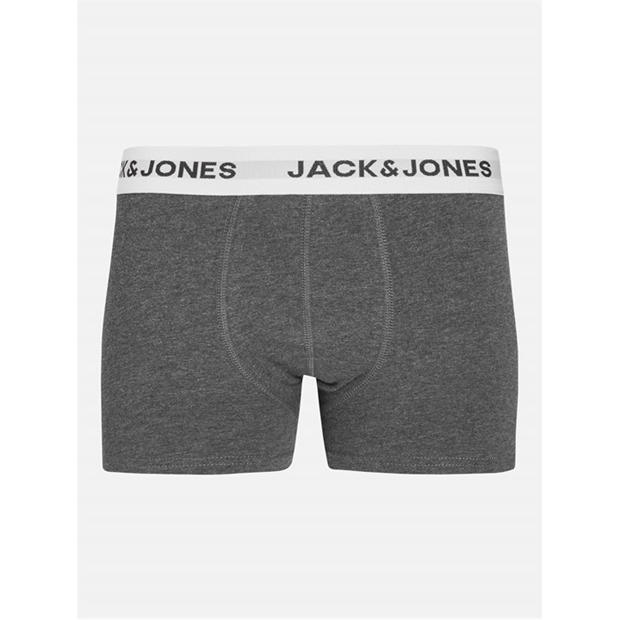 Black - Jack and Jones - Kids' White Waistband Trunks