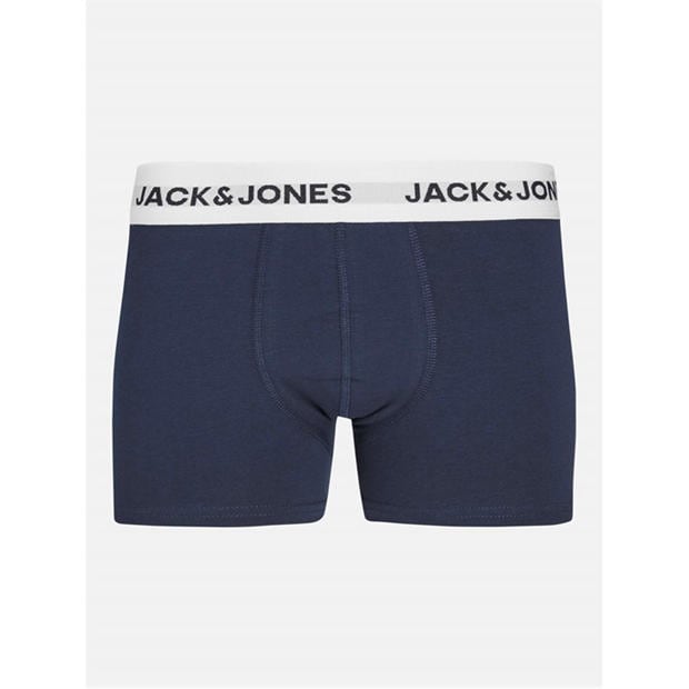 Black - Jack and Jones - Kids' White Waistband Trunks