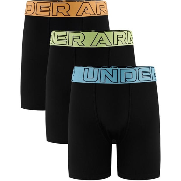 Blue Haze - Under Armour - UA Boys Performance Tech 3 Pack Boxers Junior