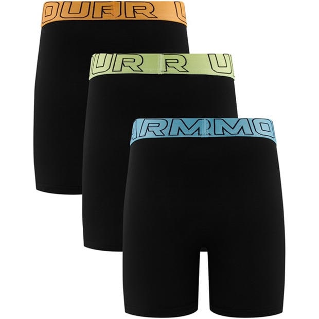 Blue Haze - Under Armour - UA Boys Performance Tech 3 Pack Boxers Junior