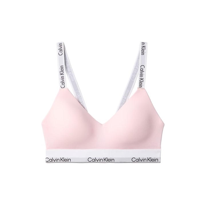 Calvin Klein Women's Pink Bralette in Size 8, Sports Direct