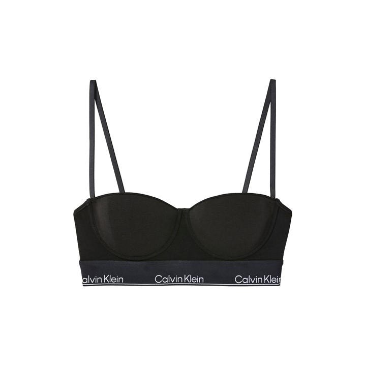 Calvin Klein Women's Black Balcony Bra in Size 34D, Sports Direct
