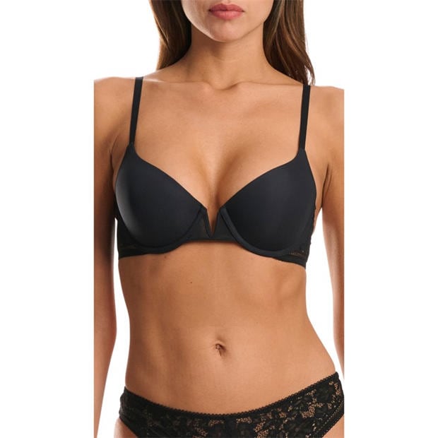 Black - Wolford - LIGHTLY LINED DEMI BRA