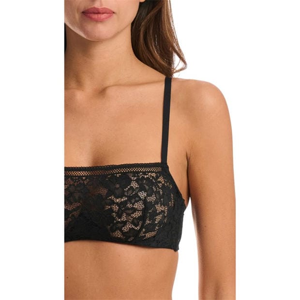 Black - Wolford - Straight Laced Balconnet Bra