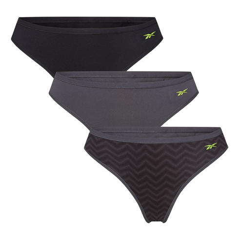 Reebok - Reebok Womens 3 pack Thong Agatha