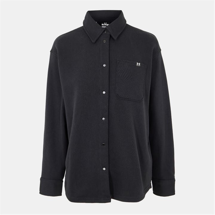 Under Armour Women's Black 1/4 Zip Fleece in Size 14, Sports Direct