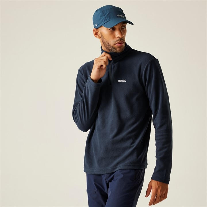 Regatta Men's Blue Thompson Half Zip Fleece in Size XL, Sports Direct