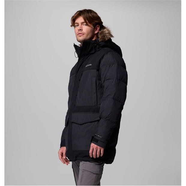 Black - Columbia - Men's Marquam Peak Fusion Water Repellent Thermal Parka