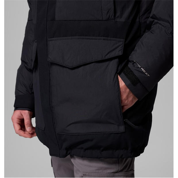 Black - Columbia - Men's Marquam Peak Fusion Water Repellent Thermal Parka