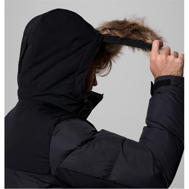 Black - Columbia - Men's Marquam Peak Fusion Water Repellent Thermal Parka