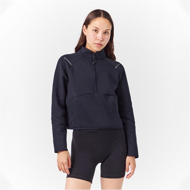 Black - Under Armour - Women's Unstoppable 1/4 Zip Fleece