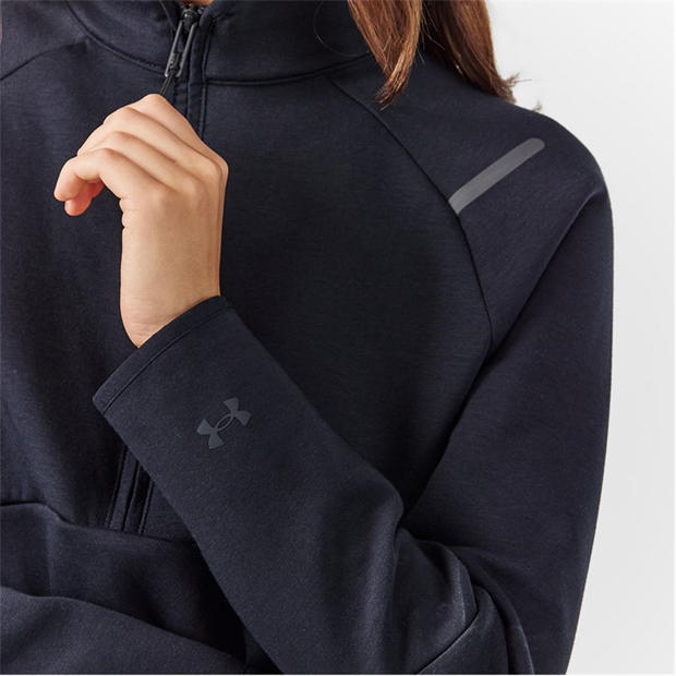 Black - Under Armour - Women's Unstoppable 1/4 Zip Fleece