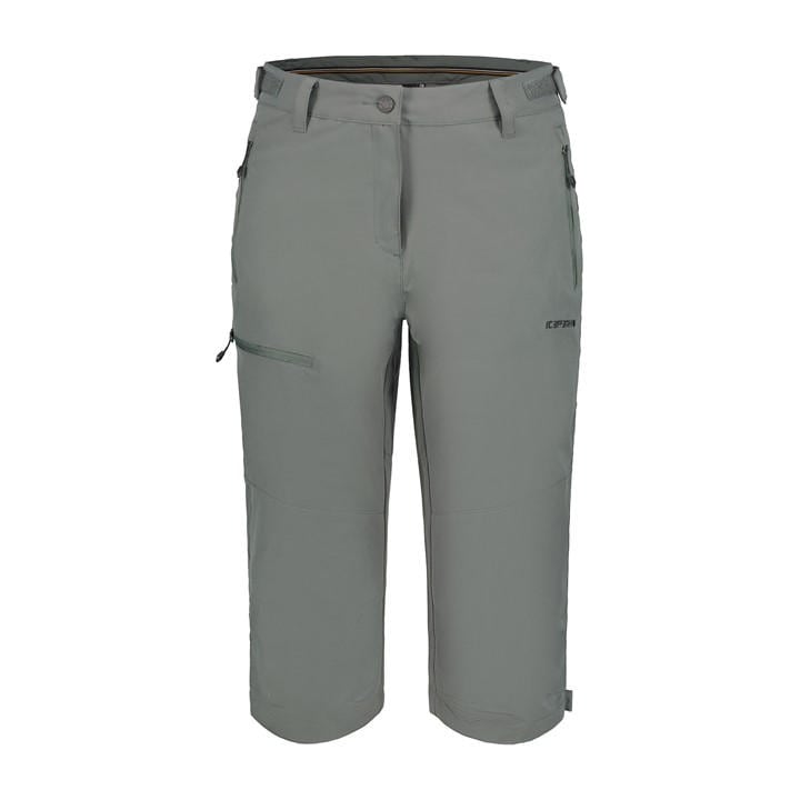 Icepeak Women's Green Beattie 3/4 Walking Trouser in Size 10, Sports Direct
