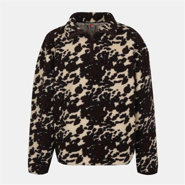 Wzór krowy - SoulCal - Womens Soul Borg Hooded Fleece Jacket