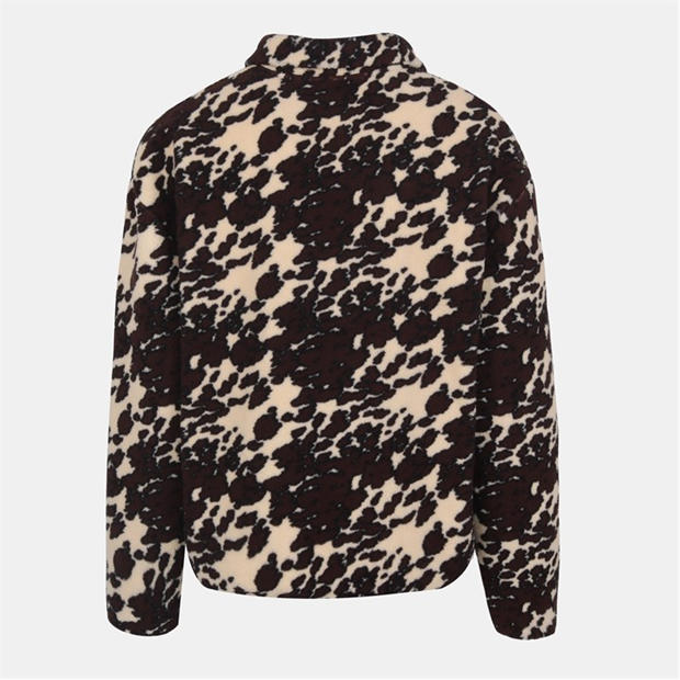 Wzór krowy - SoulCal - Womens Soul Borg Hooded Fleece Jacket