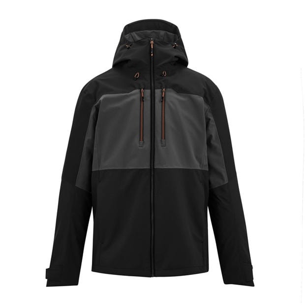 Ash/Blk - Regatta - Men's Maland Waterproof Hooded Jacket