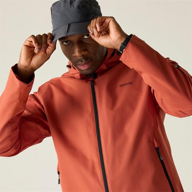 Brick - Regatta - Men's Oakhowe Isotex Waterproof Hiking Jacket