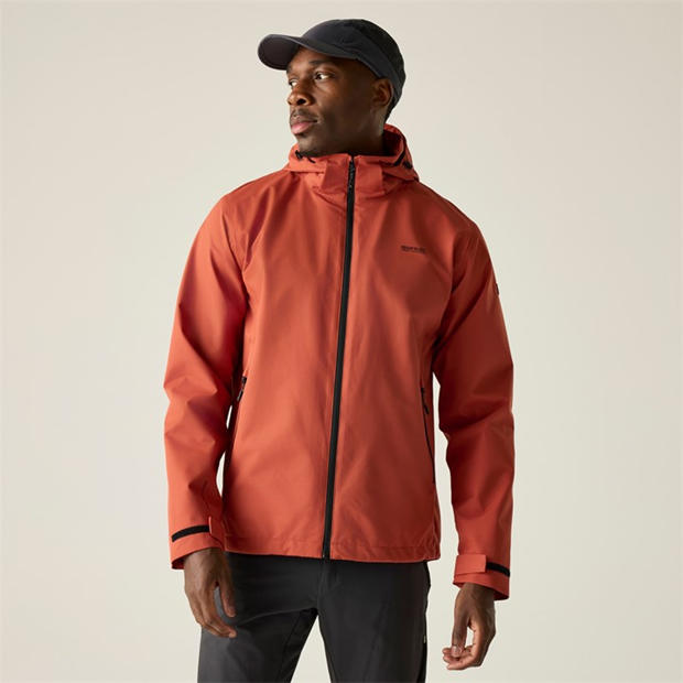 Brick - Regatta - Men's Oakhowe Isotex Waterproof Hiking Jacket