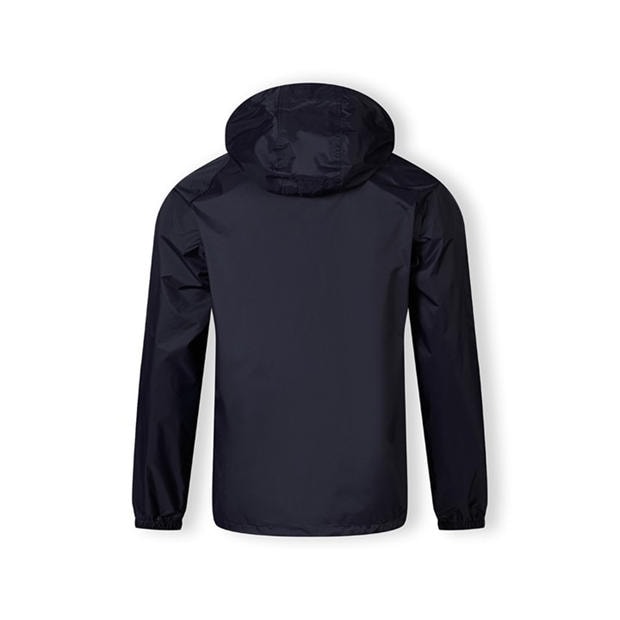 Navy - Minoti - Men packaway waterproof jacket with zip pockets navy