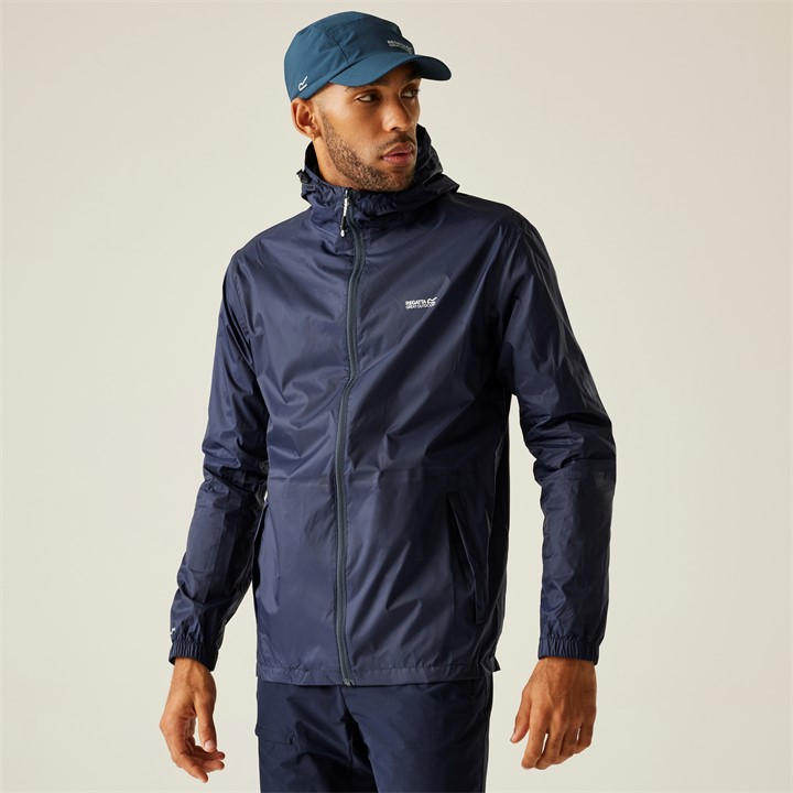Regatta Men's Blue Pack It Waterproof Isotex 5000Mm Waterproof Jacket in Size 2XL, Sports Direct