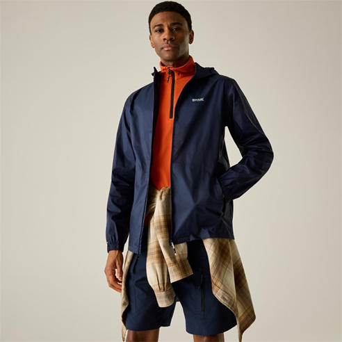 Regatta Men's Syrus Waterproof Jacket – Hooded, Zip-Up Outdoor Coat For Hiking & Daily Wear