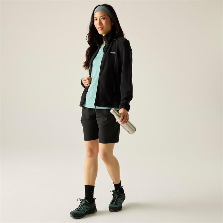 Regatta Women's Black Full Zip Fleece in Size 14, Sports Direct