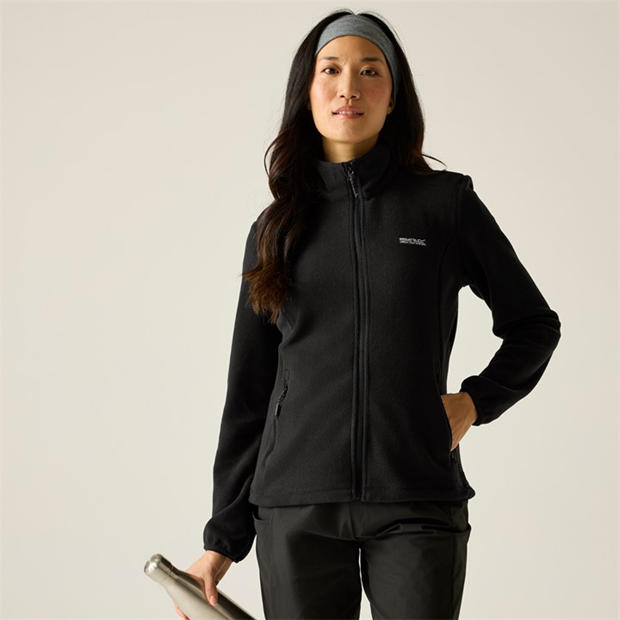 Black - Regatta - Women's Full Zip Fleece