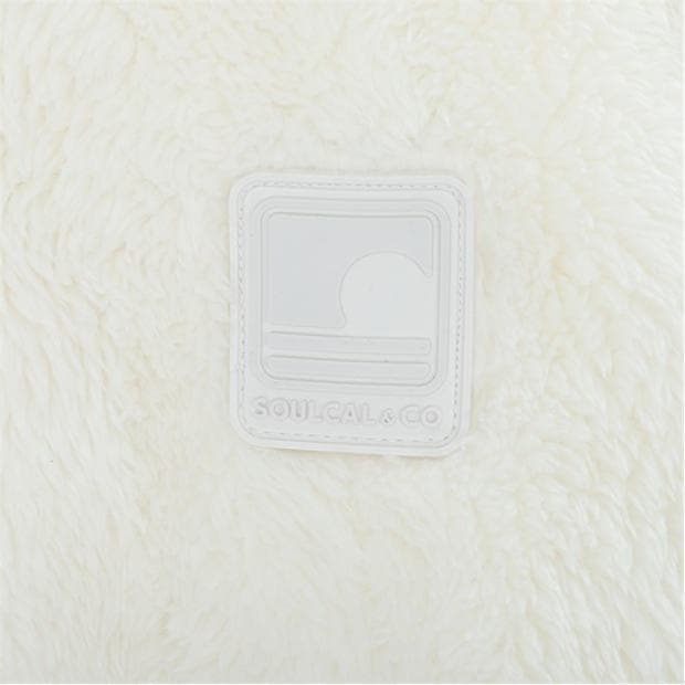 Cream - SoulCal - Womens 1/4 Zip Fleece