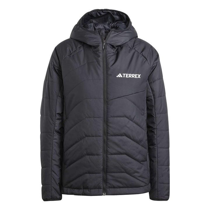 Adidas Women's Black W Mt Ins Ho Jkt Puffer Jacket in Size M, Sports Direct