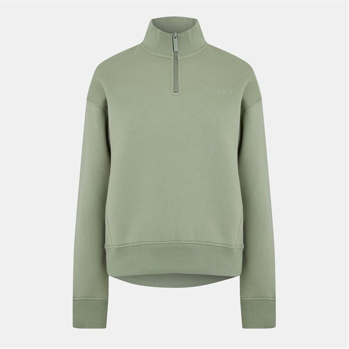 Usa Pro Women's Green Quarter Zip Top in Size 8, Sports Direct