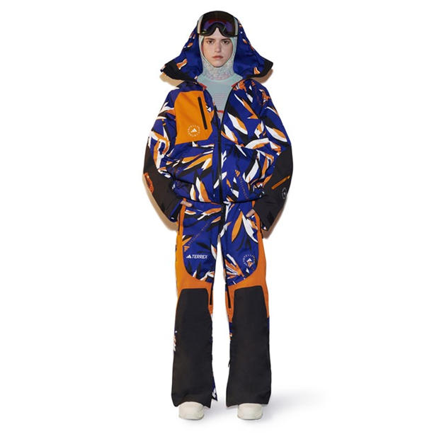 Mystery Ink - adidas - Women's Blue Walking Trousers