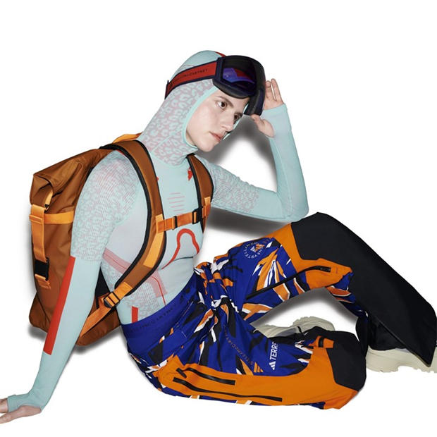 Mystery Ink - adidas - Women's Blue Walking Trousers
