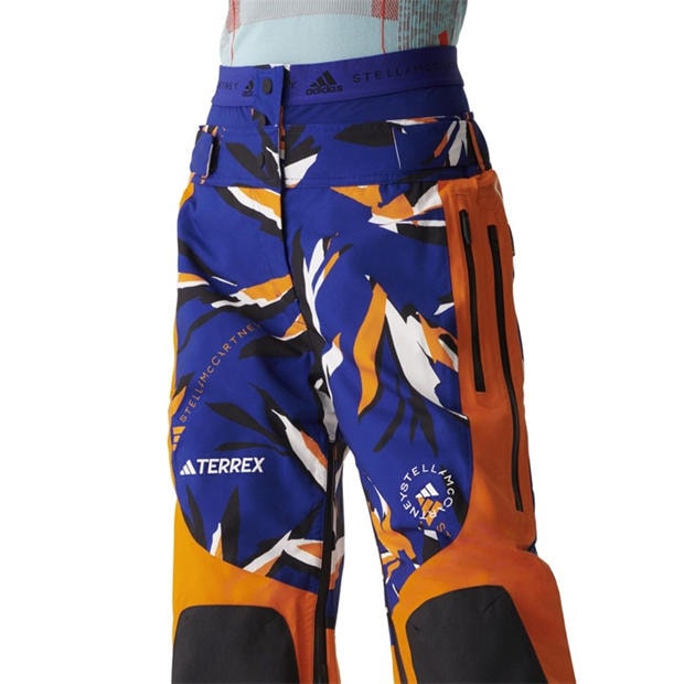 Mystery Ink - adidas - Women's Blue Walking Trousers