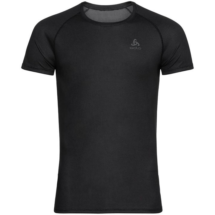 Odlo Men' Black Active Baselayer Top in Size S, Sports Direct