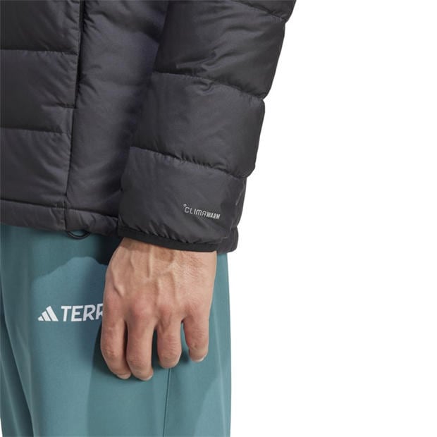 Black - adidas - Men's Terrex Multi Light CLIMAWARM Hooded Down Jacket