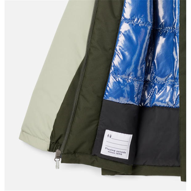 Black/Green - Columbia - Kids' Hikebound Waterproof Insulated Puffer Jacket