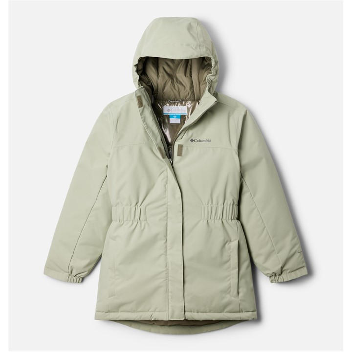 Columbia Boys Green Kids' Hikebound Waterproof Insulated Puffer Jacket in Size 9 - 10 Years, Sports Direct